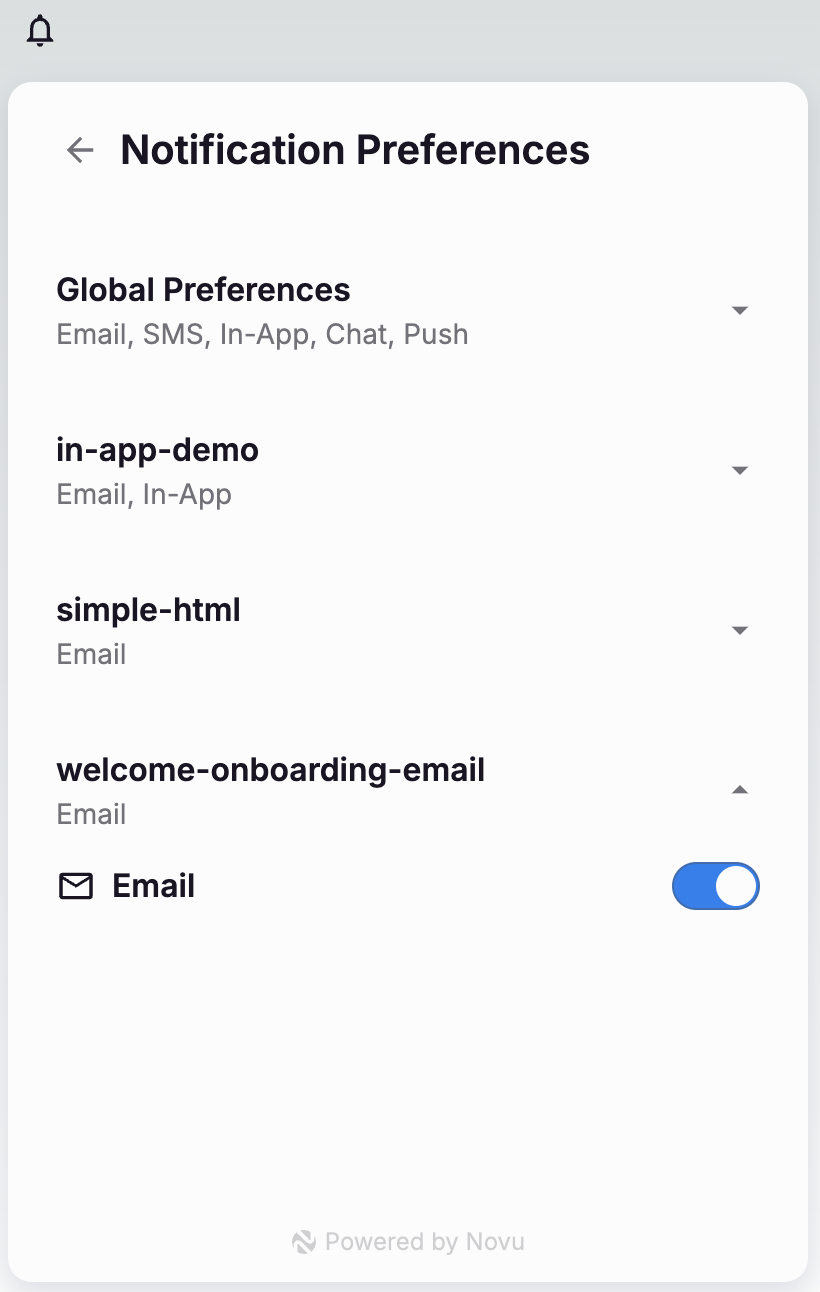 Inbox Workflow Preferences